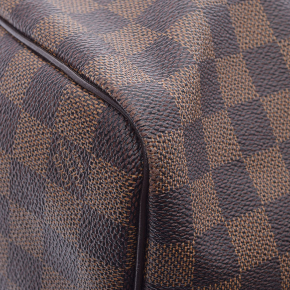 LOUIS VUITTON Damier Keepall Brown Canvas Boston Bag - Picture 6 of 9